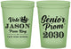 Custom Prom 16 oz Glow In The Dark Cups - King Vote | 50019