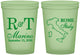 Custom Wedding 16 oz Glow In The Dark Cups - Italy | 514