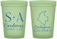 Custom Wedding 16 oz Glow In The Dark Cups - Colombia | 516