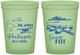 Custom Wedding 16 oz Glow In The Dark Cups - Fiji | 525