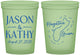 Custom Wedding 16 oz Glow In The Dark Cups - Guam | 526