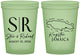 Custom Wedding 16 oz Glow In The Dark Cups - Jamaica | 530