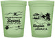 Custom Wedding 16 oz Glow In The Dark Cups - Jamaica | 531