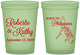 Custom Wedding 16 oz Glow In The Dark Cups - Philippines | 536