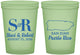 Custom Wedding 16 oz Glow In The Dark Cups - Puerto Rico | 538