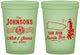 Custom Wedding 16 oz Glow In The Dark Cups - Puerto Rico | 539