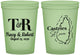 Custom Wedding 16 oz Glow In The Dark Cups - St Lucia | 540