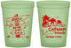 Custom Wedding 16 oz Glow In The Dark Cups - Cayman Island | 545