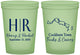 Custom Wedding 16 oz Glow In The Dark Cups - Turks And Caicos | 546