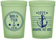 Custom Wedding 16 oz Glow In The Dark Cups - Anchor The Soul | 558