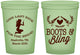Custom Bachelorette 16 oz Glow In The Dark Cups - One Last Ride | 60024