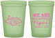 Custom Bachelorette 16 oz Glow In The Dark Cups - Las Vegas | 60029