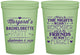 Custom Bachelorette 16 oz Glow In The Dark Cups - Nights Remember | 60034