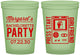 Custom Bachelorette 16 oz Glow In The Dark Cups - Video Games | 60039