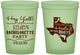 Custom Bachelorette 16 oz Glow In The Dark Cups - Texas Cowgirl | 60041