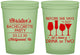 Custom Bachelorette 16 oz Glow In The Dark Cups - Before She Says I Do | 60064