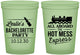 Custom Bachelorette 16 oz Glow In The Dark Cups - Hot Mess Express | 60075