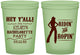 Custom Bachelorette 16 oz Glow In The Dark Cups - Ridin And Ropin | 60078