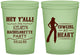 Custom Bachelorette 16 oz Glow In The Dark Cups - Cowgirl At Heart | 60079