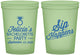 Custom Bachelorette 16 oz Glow In The Dark Cups - Sip Happens | 60081