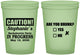 Custom Bachelorette 16 oz Glow In The Dark Cups - Drunk Yes Or No | 60083