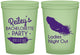 Custom Bachelorette 16 oz Glow In The Dark Cups - Ladies Night Out | 60087