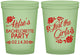 Custom Bachelorette 16 oz Glow In The Dark Cups - Just The Girls | 60089