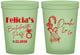 Custom Bachelorette 16 oz Glow In The Dark Cups - Paris | 60090