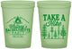 Custom Bachelorette 16 oz Glow In The Dark Cups - Camping | 60098