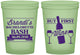 Custom Bachelorette 16 oz Glow In The Dark Cups - Wine | 60099