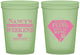 Custom Bachelorette 16 oz Glow In The Dark Cups - Final Fling Before The Ring | 60129