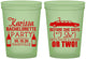 Custom Bachelorette 16 oz Glow In The Dark Cups - Before She Says I Do | 60142