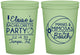 Custom Bachelorette 16 oz Glow In The Dark Cups - Manis Mimosas | 60149