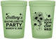 Custom Bachelorette 16 oz Glow In The Dark Cups - She Will Soon Bee Wed | 60151