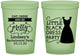 Custom Bachelorette 16 oz Glow In The Dark Cups - Little Black Dress | 60164