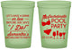Custom Bachelorette 16 oz Glow In The Dark Cups - Pool Party | 60167