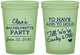 Custom Bachelorette 16 oz Glow In The Dark Cups - To Have And To Hold | 60168