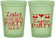 Custom Bachelorette 16 oz Glow In The Dark Cups - Lingerie Party | 60171