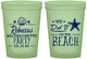 Custom Bachelorette 16 oz Glow In The Dark Cups - Beach | 60183