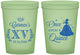 Custom Quinceanera 16 oz Glow In The Dark Cups - Once Upon A Quince | 70011