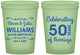 Custom Anniversary 16 oz Glow In The Dark Cups - 50 Years Of Marriage | 80017
