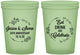Custom Anniversary 16 oz Glow In The Dark Cups - 50th Wedding | 80027