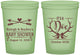 Custom Baby Shower 16 oz Glow In The Dark Cups - It’s A Doe Antler | 90001