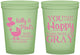 Custom Baby Shower 16 oz Glow In The Dark Cups - You Make Me Happy | 90010