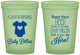 Custom Baby Shower 16 oz Glow In The Dark Cups - Baby Is Brewing | 90041
