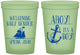 Custom Baby Shower 16 oz Glow In The Dark Cups - Nautical Ahoy It’s A Boy | 90055
