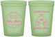 Custom Baby Shower 16 oz Glow In The Dark Cups - Princess Coming Soon | 90085