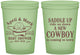Custom Baby Shower 16 oz Glow In The Dark Cups - New Cowboy | 90104