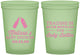 Custom Baby Shower 16 oz Glow In The Dark Cups - Bottles | 90115
