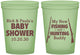 Custom Baby Shower 16 oz Glow In The Dark Cups - Fishing Hunting | 90126